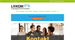 Desktop Screenshot of livkom.dk